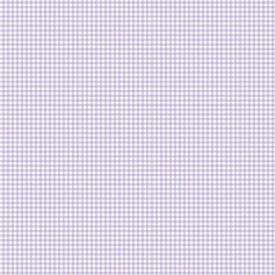 SARAH KAY WITH LOVE Gingham Check Lilac - FAT QUARTER