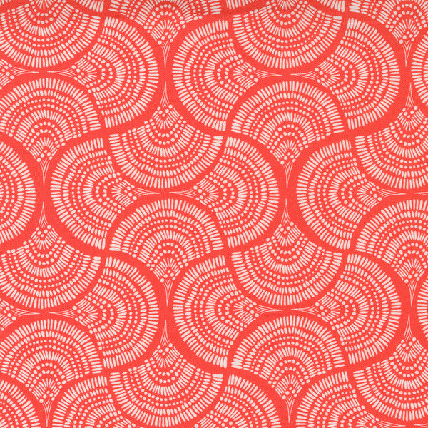 LADY BIRD Scalloped Geranium - FAT QUARTER