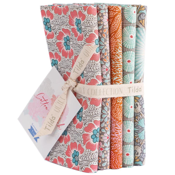 COTTON BEACH Fat Quarter Bundle Seamist - NEW ARRIVAL