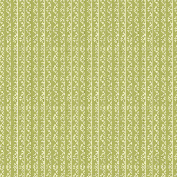 ADEL IN SPRING Lace Stripe Asparagus - SALE $19.00 p/m