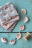 OLD ROSE COLLECTION Angel Scraps Grey - SALE $22.00 p/m
