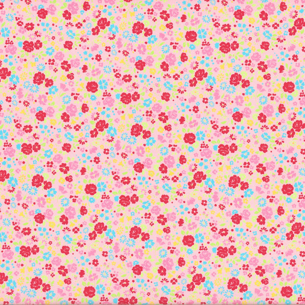 ANTIQUE FLOWER COLLECTION PASTEL 2019 Small Blooms Pink - SALE $17.00 p/m