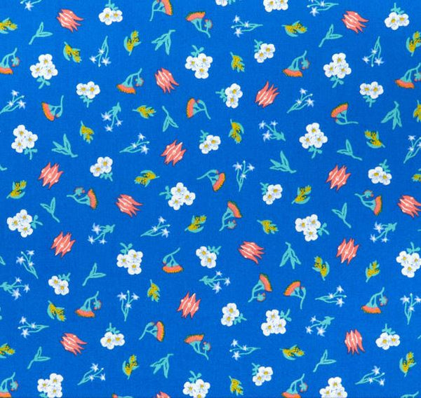 AROUND OZ Ditzy Floral Outback (GOTS Certified Organic Quilting Cotton) - SALE $9.00 p/m
