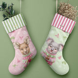 AUSSIE FRIENDS FESTIVE FUN Stocking Panel - NEW ARRIVAL