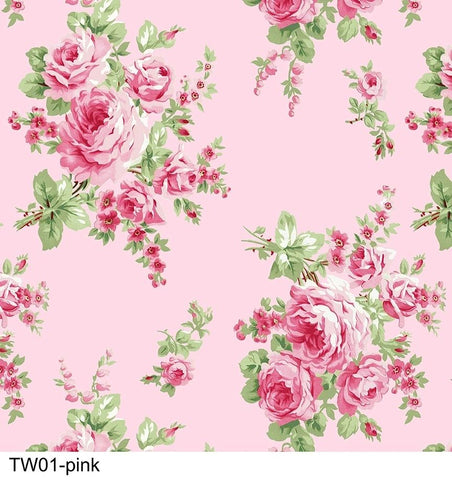 BAREFOOT ROSES CLASSICS Large Roses Pink - NEW ARRIVAL