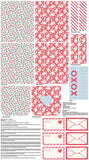 SUGAR & SPICE Valentine Chair Bag Panel - SALE $12.00