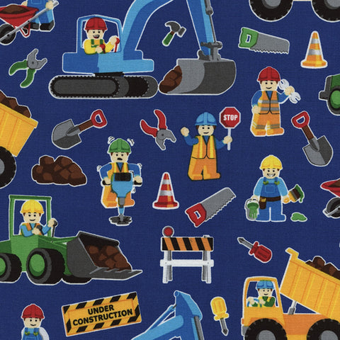 CONSTRUCTION WORKERS Royal Blue - NEW ARRIVAL