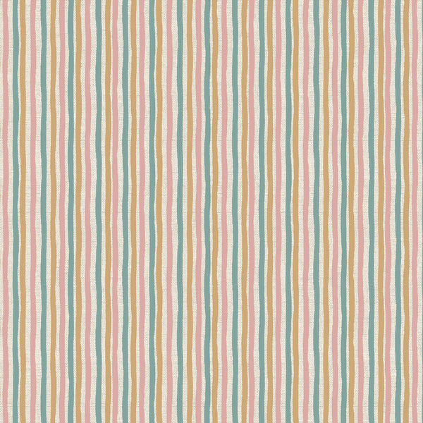 TROPICAL ZOO 2 Stripes Multi - FAT QUARTER