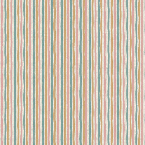 TROPICAL ZOO 2 Stripes Multi - FAT QUARTER