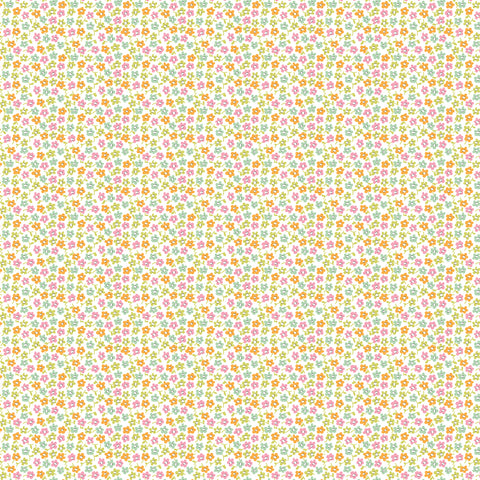 SARAH KAY WITH LOVE Ditsy Floral Orange Pink - NEW ARRIVAL