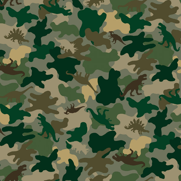 DINOSAURS Camo Dino Green - NEW ARRIVAL