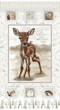 LITTLE ONES Doe Panel - SALE $13.00 p/panel
