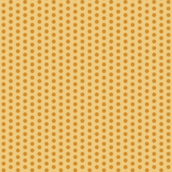 DAISY FIELDS Dots Honey - SALE $22.00 p/m