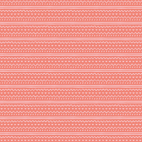 EASTER EGG HUNT Geo Coral - FAT QUARTER