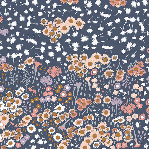 ECLECTIC INTUITION RAYON Flora Fields Four - SALE $23.00 p/m