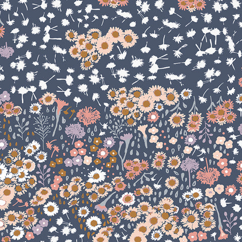 ECLECTIC INTUITION RAYON Flora Fields Four - SALE $23.00 p/m