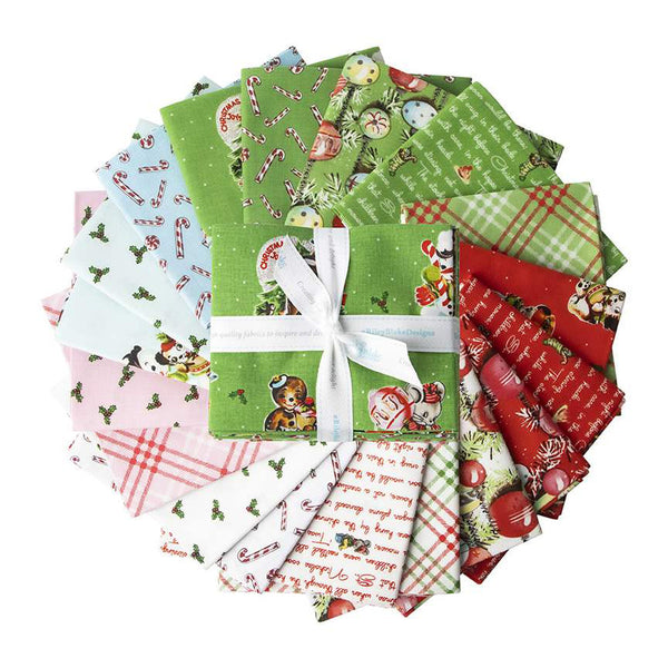 CHRISTMAS JOYS Fat Quarter Bundle - NEW ARRIVAL