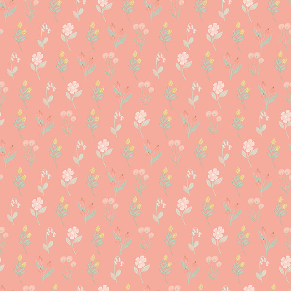 IT'S A GIRL Floral Coral