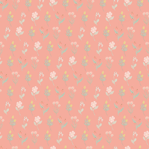 IT'S A GIRL Floral Coral