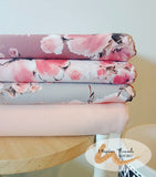CUSTOM DIGITAL PRINT Floral Flourish Rosewood