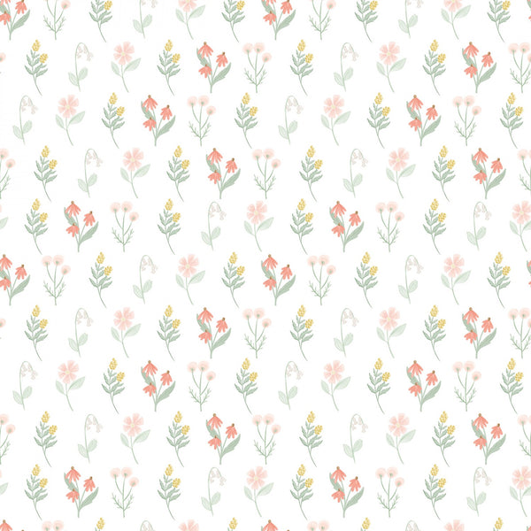 IT'S A GIRL Floral White