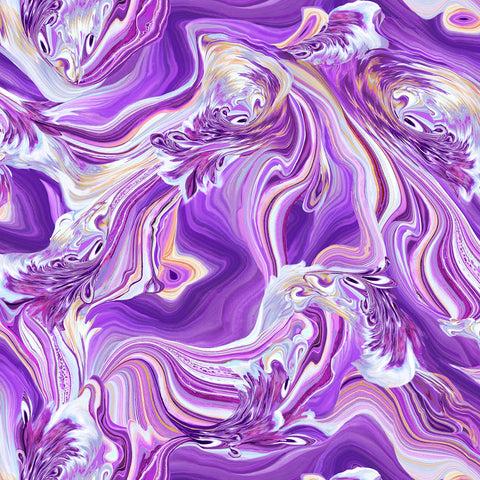 FLUIDITY 2 Large Swirl Purple