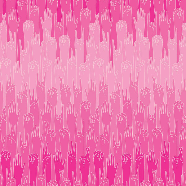 GRL PWR Put Your Hands Up Pink - SALE $9.00 p/m