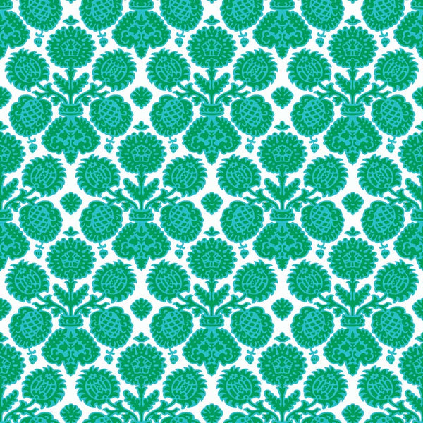 HAPPY CAMPER Krysta Turquoise - FAT QUARTER