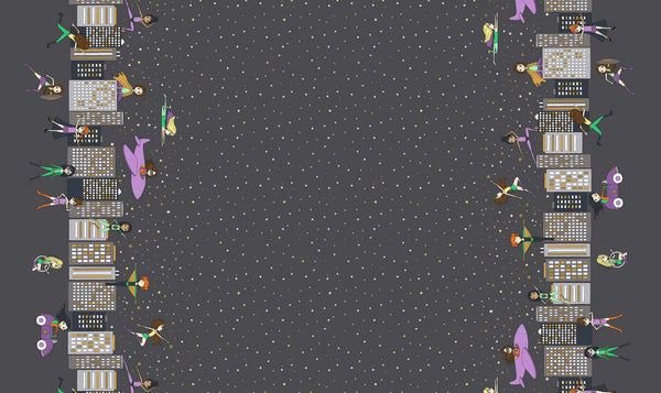 HERO Make A Difference Mercury Metallic - FAT QUARTER