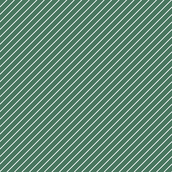 HIBISCUS Stripes Forest - SALE $17.00 p/m