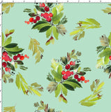 CUSTOM DIGITAL PRINT Sweet Holly Mint