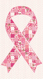 HOPE IN BLOOM Quest for Cure Panel - SALE $7.00 panel