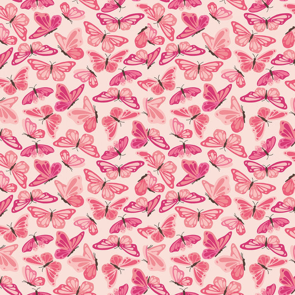 HOPE IN BLOOM Wings of Hope Blush - FAT QUARTER