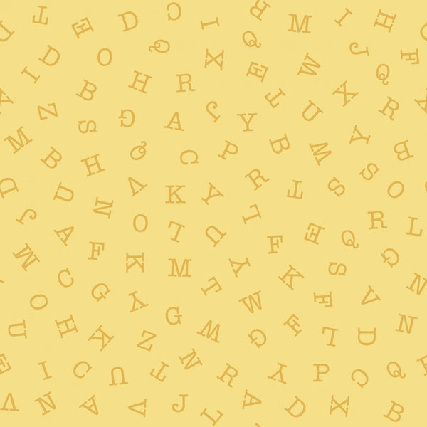 HUNGRY ANIMAL ALPHABET ABC Toss Lemon - SALE $13.00 p/m