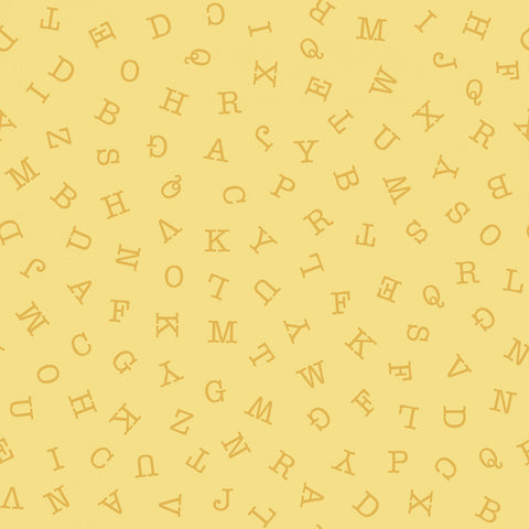 HUNGRY ANIMAL ALPHABET ABC Toss Lemon - SALE $15.00 p/m