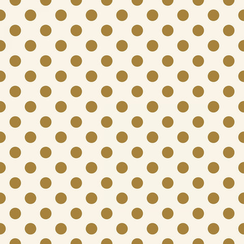 IN BLOOM Gold Dots Cream Sparkle - SALE $15.00 p/m