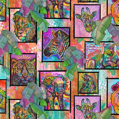 IT'S A JUNGLE OUT THERE Animals Framed - SALE $17.00 p/m