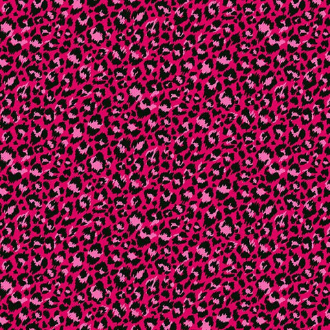 JEWEL TONES Leopard Skin Hot Pink - SALE $19.00 p/m