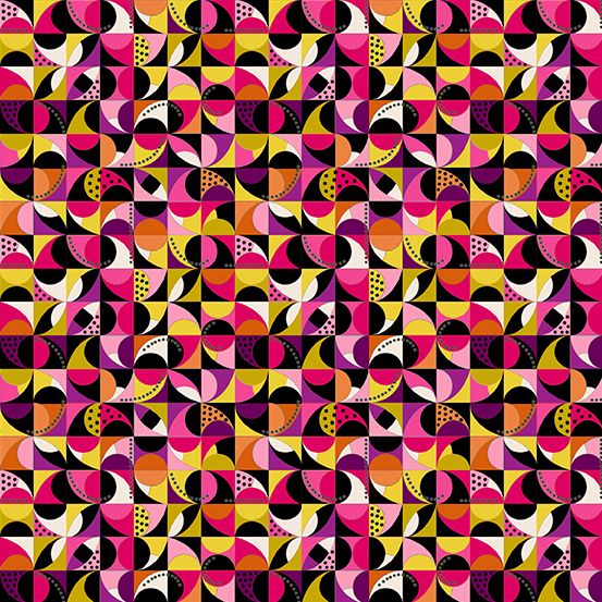 JEWEL TONES Mosaic Pink - SALE $22.00 p/m