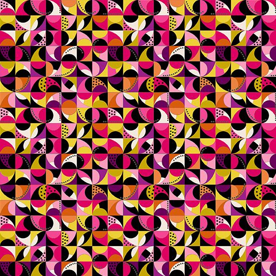 JEWEL TONES Mosaic Pink - SALE $19.00 p/m