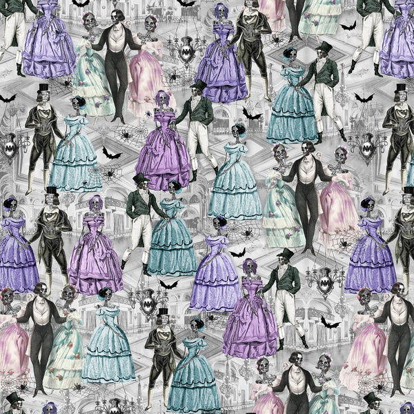 LAST DANCE Victorian Skeletons Dancing 50cm