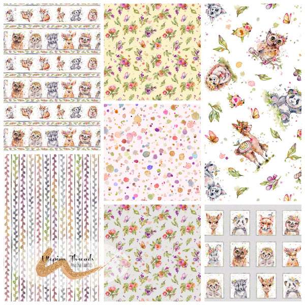 LITTLE DARLINGS WOODLAND Charm Pack - NEW ARRIVAL