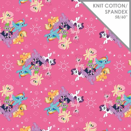 MY LITTLE PONY Ponies Pink KNIT - NEW ARRIVAL