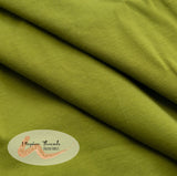 CUSTOM DIGITAL KNIT SOLID (Cotton Lycra) Olive Green