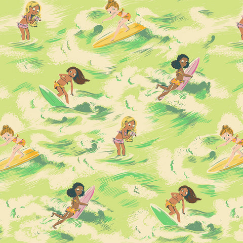 MALIBU Surf Girl Green
