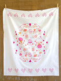TAILS & THREADS Mending Hearts Panel - SALE $19.00 per panel