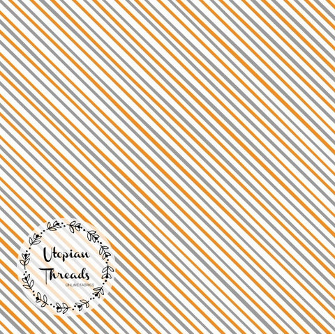CUSTOM DIGITAL WOVEN (Cotton Poplin 140gsm) Mod Sloths - Stripes
