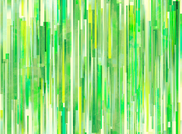 GRADIENTS PARFAIT Neon Streaks Stripe Green Apple -SALE $22.00 p/m