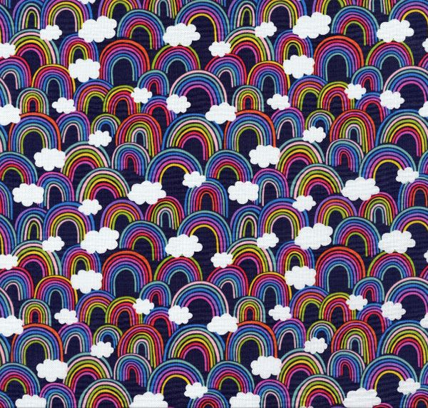 OVER THE RAINBOW Rainbows All Over Almost Black - NEW ARRIVAL