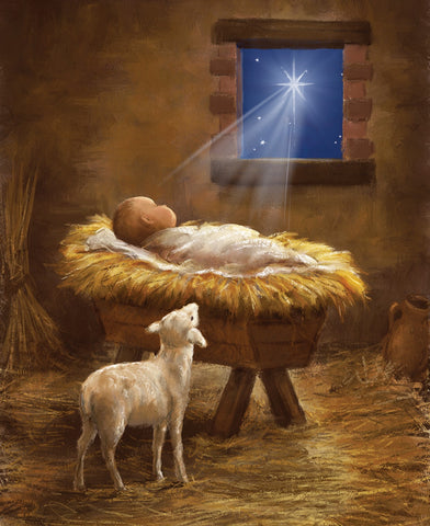 PICTURE A CHRISTMAS Manger Panel